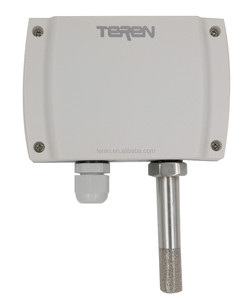Transmisor de temperatura y humedad tipo pared 4-20mA Pantalla LCD digital Sensor de temperatura y humedad de invernadero