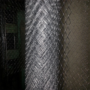 Galvanized Diamond Fence Cyclone <strong>Wire</strong> <strong>Mesh</strong> <strong>5</strong> Foot 6 Foot Plastic Coated Chain Link Fence - Product Image 3