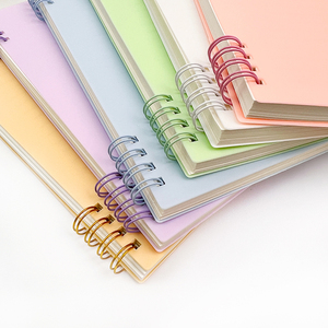 Ustom-Bloc de notas con tapa dura en espiral, libreta con bobina de papel forrado de 80gsm, planificador de ejercicios - Product Image 6