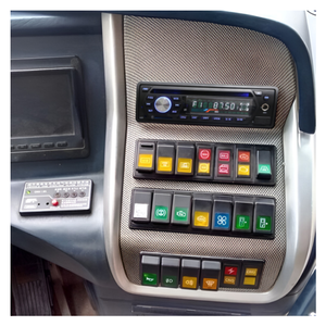 DC12-24V <strong>Bus</strong> DVD Radio <strong>Player</strong> <strong>With</strong> Front Rear USB FM MIC AUX Audio Video Input Output Built-in Single Din <strong>Bus</strong> Car Play MP3 - Product Image 1