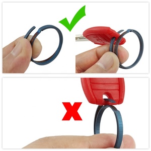 20mm 26mm 33mm TC4 titanyum alaşım anahtarlık EDC açık küçük anahtarlık aracı mavi mor araba anahtarları zincir anahtarlık aksesuarları - Product Image 5