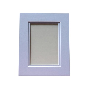 Paper Photo <strong>Frame</strong> with White Core and Acid Free Outer Size of 5 * 7 and <strong>Opening</strong> of 4 * 6 for Photo Collection - Product Image 1