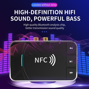 New for <strong>Bluetooth</strong> Audio Receiver with NFC Adapter RCA Interface/Transmitter Receiver 3.5 Power <strong>Output</strong> 5W Power <strong>Output</strong> - Product Image 2