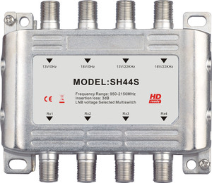 Çin fabrika stokları Diseqc 2.0 çoklu anahtar 4 4 out uydu Multiswitch 950-2150 Mhz satv multiswitch - Product Image 3