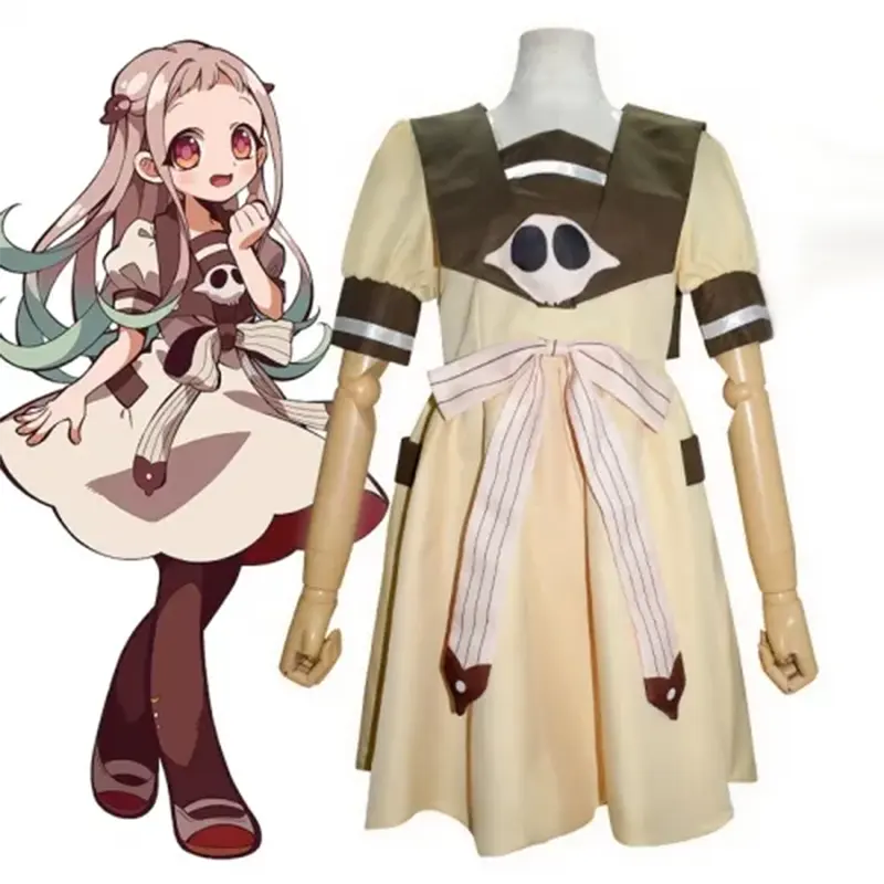 Hanako-kun Yahiro Nene Cosplay Traje Personagem Dos Desenhos Animados Vestido Anime Traje Para Adulto Traje De Halloween