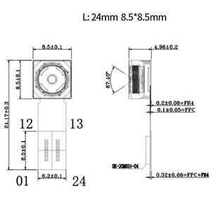 Individuelles HD-Kameramodul 5 MP Hochfestigkeitskamera alles-in-einem Smartphone mipi-Schnittstelle OV5648 verzerrungsfreies Kamera-Modul - Product Image 4
