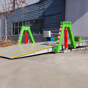 Customized Container Truck <strong>Unloading</strong> Platform Large Hydraulic Departure Flipping Machine