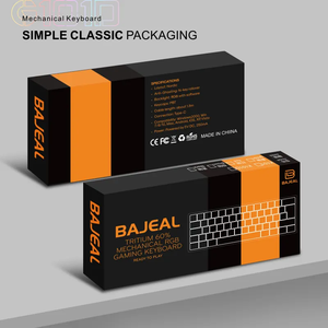 Teclado mecánico personalizado Anti ghosting Mini 63 Key60 % Game Blue Axis para ordenador, retroiluminación RGB