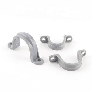 Dayanıklı PVC boru kayışları kablo kelepçesi 1/2 ''-4'' Strudy boru bağlantı parçaları önerilen kanallar ve bağlantı parçaları - Product Image 2