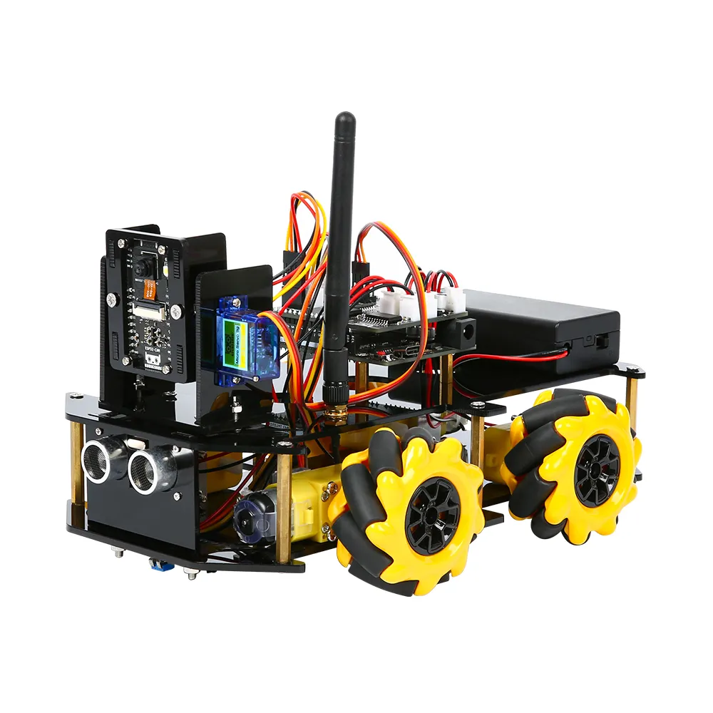 Robotlinking ESP32-camプロジェクトスマートロボットカーキット、Arduino UNO SET R3用のインテリジェントで教育用のおもちゃのカーロボットキット