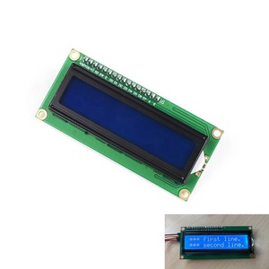 5V Blue LCD 1602 1602A I2C-Anzeigemodul für elektronische Projekte