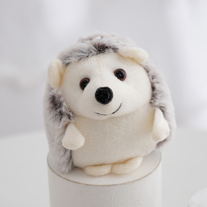 Porte-clés en peluche hérisson 1