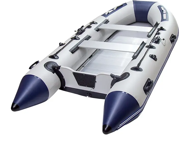 قارب نجاة بالتحكم في الفيضانات قارب مطاطي قابل للنفخ لصيد الأسماك الترفيهية قارب سريع