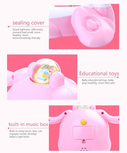 Plastic Baby Potty/ Baby Music Potty/ Baby WC with Wheel
