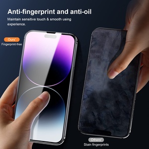 Sihirli kutu ekran koruyucu kolay Fit temperli cam iPhone 15 14 13 12 11 XR XS X - Product Image 6