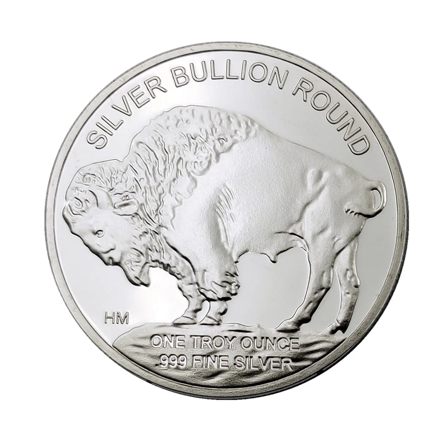 Customization 2015 Liberty Coin 999 Fine Silver Plated Bullion Round Buffalo Coin Metal Souvenir challenge Coin