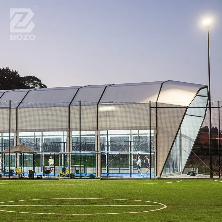 אוהל חיצוני משולב פופולרי מבנה אלומיניום מגרש טניס כדורסל אוהל עסקי לספורט אירועים