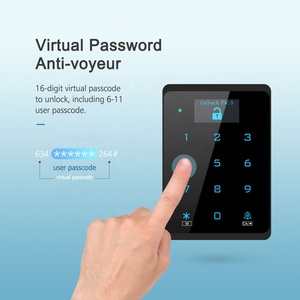 <span class=keywords><strong>2025</strong></span> Tuya WiFi IP66 tahan air <span class=keywords><strong>Keypad</strong></span> sentuh OLED kontrol akses pintar dengan 1000 pengguna ID/IC kartu membuka kunci PST-CHD1 - Product Image 5