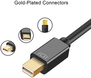 Active 4K Mini Display to <strong>Hdmi</strong> Adapter Cable Mini DP Male to <strong>HDMI</strong> Female Converter Cable Audio Video Cable - Product Image 3