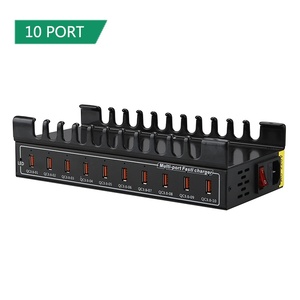 Çoklu usb şarj istasyonu 10-port usb QC şarj istasyonu - Product Image 1