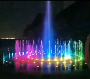 Personalizzabile multicolore piano esterno fontana giardino applicazione Swing Spray programma di controllo ornamento piccolo stagno