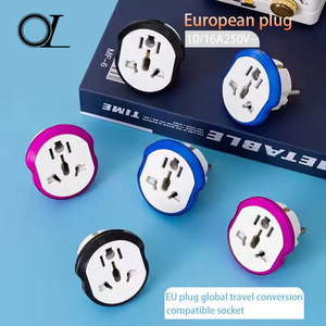 OL Auf Lager Universal zu EU Stecker adapter Multifunktions 3500W 16A Steckdose Reise adapter buchse - Product Image 5