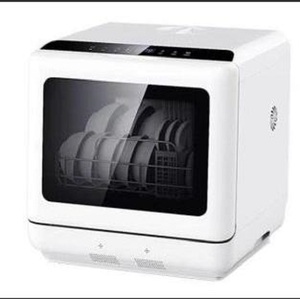 Lavavajillas portátil Estándar de EE. UU. 800W Lavavajillas de encimera con tanque de agua incorporado de 6L con 4 programas 360 ° Dual Spray para el hogar - Product Image 6