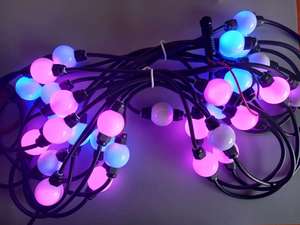 Artnet Dmx Controller Waterproof New Digital Full Color Smart Dc5V/12Vpixel Rgb <strong>Led</strong> Ball String <strong>Sm16703</strong> - Product Image 5