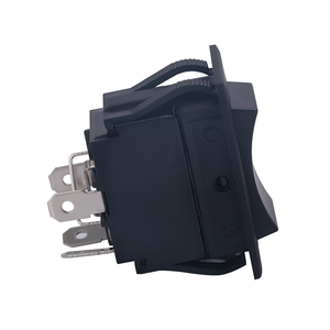 Yeni varış 4 Pin terminali 30A 12VDC anahtarı Uesd için jumper takas fonksiyonu Rocker anahtarı KCD2-7-203 - Product Image 5