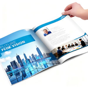 Vente en gros, impression couleur professionnelle, brochure de prospectus personnalisée, catalogue d'entreprise, service d'impression de magazines photo - Product Image 1