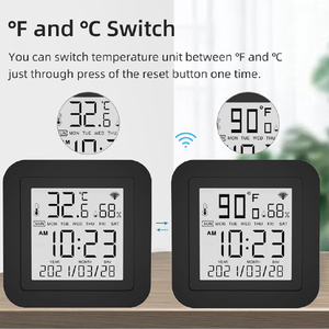 Tuya Smart WiFi IR telecomando con orologio di umidità della temperatura 3 in 1 Display di controllo a infrarossi AC WiFi Smart Home - Product Image 3