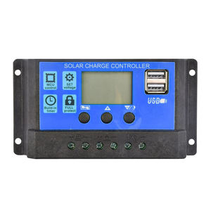 Regolatore solare 12V/24V 30A 20A 10A regolatore solare Pwm caricabatteria Display Lcd Dual Usb 5V uscita solare regolatore carica - Product Image 3