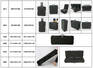 大型防水硬盒拉杆箱工具储存盒 - Product Image 6
