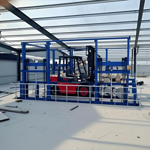 Elevador vertical de acero para plataforma de elevación de carga de muelle de almacén en imprentas puerto de carga y descarga