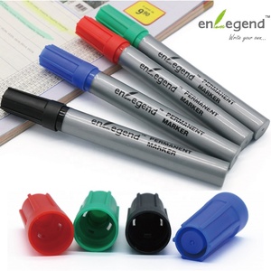 Wholesale Eco-friendly Alcohol-Based Permanent <strong>Marker</strong> Pens with Custom LOGO <strong>Chisel</strong> Bullet Tip for Multi-functional Use - Product Image 3