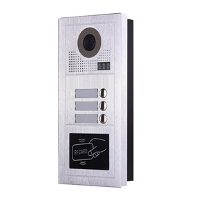 4.3'' Video Door Phone <strong>Intercom</strong> <strong>System</strong> 15 Monitors <strong>with</strong> 1 Doorbell <strong>Camera</strong> for 15 Apartment Wired Visiophone Interphone - Product Image 5