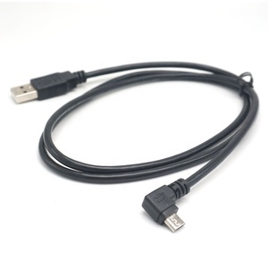 1m 90 Degree Angled up Down Left Right Angle Micro <strong>B</strong> <strong>Usb</strong> USB2.0 <strong>a</strong> Data Charging Cable <strong>Usb</strong> Micro Cable for Android - Product Image 4