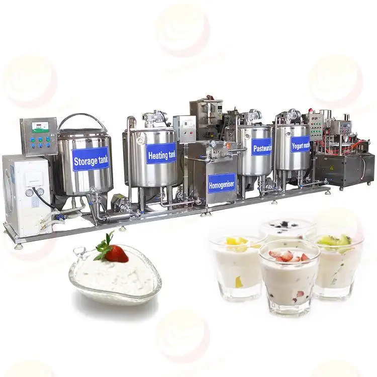 Professionele Melkverwerkingsmachine Zuivel Zure Melk Yoghurt Maker Yoghurt Productielijn