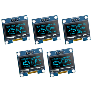 4PIN 1,3 Zoll IIC I2C SPI OLED-Modul Anzeigetafel 128x64 SH1106 Weiß/Blau oled Bildschirm Kompatibel mit Arduino Raspberry PI - Product Image 1