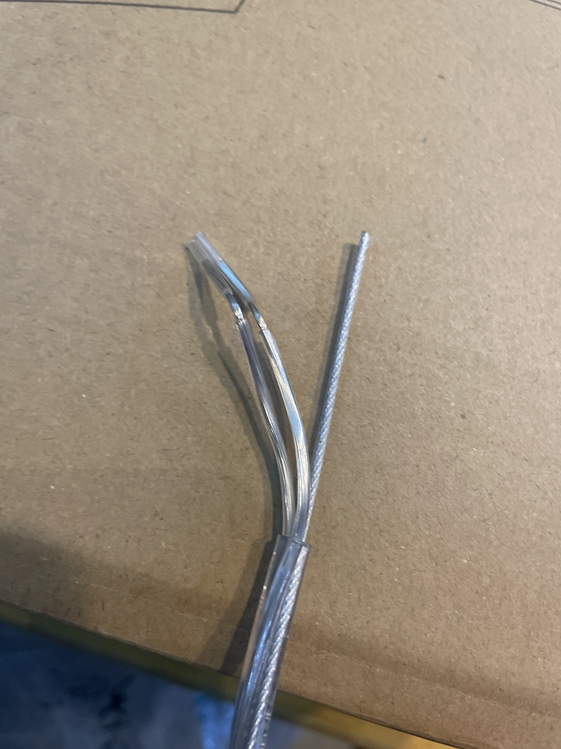 5.4 MM(diameter) 2 COPPER + 1 STEEL SUPPORT WIRE