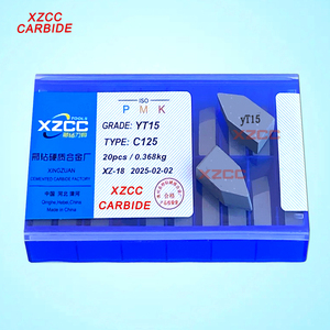Puntas de carburo de tungsteno cementado para máquina de torno, insertos de corte de metal de fábrica, YT5, C122, C107, YT15, C125, C109 - Product Image 2