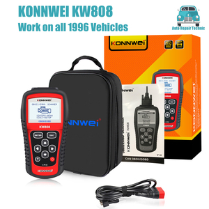KONNWEI KW808 OBD2スキャナー1996年すべての車のための新しい自動車スキャンツールバスエンジン障害コードリーダー診断ツール - Product Image 6
