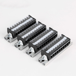 TD1510 <strong>Terminal</strong> <strong>Block</strong> Rail <strong>Type</strong> 15A 10-bit <strong>Terminal</strong> <strong>Block</strong> 1.5 square Wire Butt <strong>Terminal</strong> <strong>Block</strong> - Product Image 1