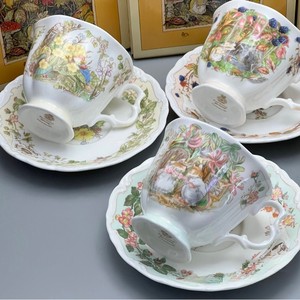 Chuột Hoàng Gia Dalton di chuyển bốn mùa tấm trang trí tráng miệng Bộ Cà Phê Trà Đen chén đĩa quà tặng - Product Image 3