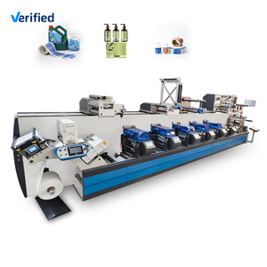 HJZ-370B-6C máy in phẳng flexo kỹ thuật số tự động 6 màu máy bơm mới cho túi nhựa túi giấy in vải - Product Image 1