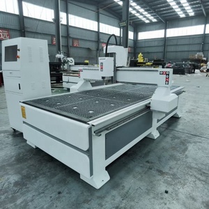 带真空工作台的新型数控刳刨机4x8 3轴数控木工刳刨机 - Product Image 2