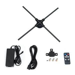 Ologramma LED Video parete trasparente controllo 3D ascensore Display centro commerciale interno SDK RGB produttore originale 2200 - Product Image 3