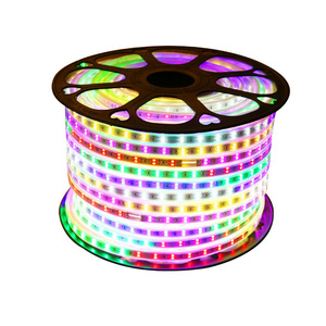 RGB renk değiştiren LED Neon ışıkları su geçirmez IP65 açık işareti ile yumuşak parlak çizgi Marquee ışıkları için su akan ekran - Product Image 1