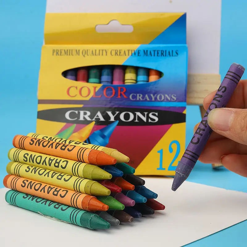 Özel Logo ile ucuz Set renkli boya kalemleri