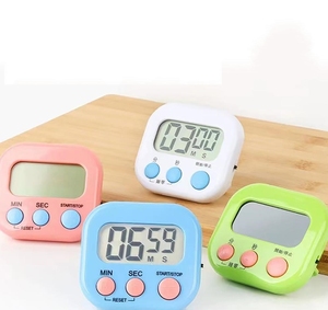 Cucina grande schermo promemoria digitale multifunzione conto alla rovescia elettronico Timer magnetico per la cottura della doccia strumenti di cottura - Product Image 4